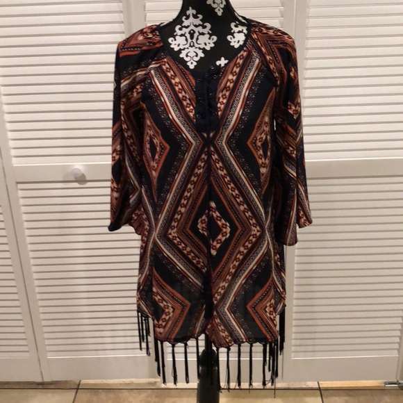 Blu Pepper Tops - Blu Pepper Tunic Small